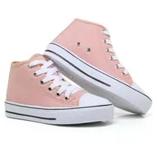 Tênis Infantil Botinha Star Casual Tradicional Confortável Super Leve