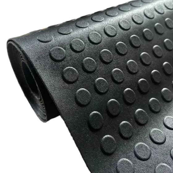 1m Piso Moeda Antiderrapante Ideal Para Garagens 1m x 50cm - 3mm