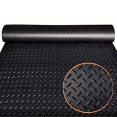 1,4m Piso Diamante Antiderrapante Fácil Limpeza 1,4m x 1m - 3mm
