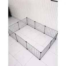 Cercadinho Para Porquinho Da Índia Em Tela Aramada 120x80x30
