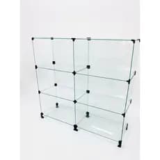 Balcão Prateleira de Vidro - 1,00 x 1,00 x 0,30 Para Loja 30x50