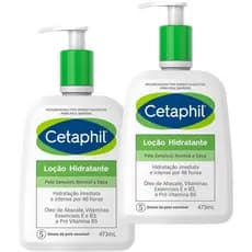 Kit 2 Cetaphil Loçao Hidratane Corporal 473ml - Hidrataçao Intensiva