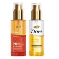 Kit Dove Óleo + Serum Bifasico Ferulico + Bond Intense Repair 110ml – Reparacao, Brilho e Protecao