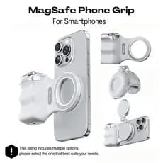 Suporte Magnético Para Tiro De Telefone , Alça De Mão Obturador Sem Fio , Remoto iPhone , Android , Vlog , Fotografia De