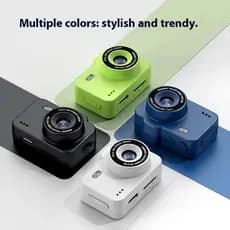 Mini Câmera 1080PMicro Chaveiro Colar-Estilo Vlog De Bolso Digital Ultra-Compacta