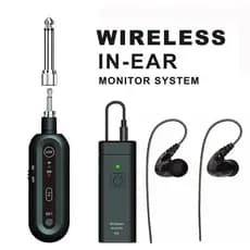 Monitor De Palco Sem Fio , Receptor Transmissor De Retorno , UHF , Mono , Sistema De Intra-Auricular Para Performance Ao