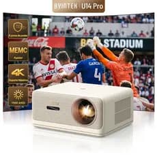 Projetor BYINTEK U14 Pro Love 5 1500 ANSI Lumens Full HD Android HDR10 MEMC