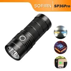 Lanterna Sofirn SP36 Pro 8000 Lúmens, Recarregável com Interface Anduril 2.0