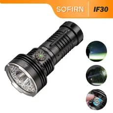 Sofirn IF30 EDC Lanterna Potente 12000lm 32650 Bateria
