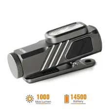 Mini Lanterna Clipada SOFIRN ST10-Luz 3 Em 1 , Magnética , Recarregável , Ultracompacta