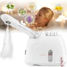 Vaporizador Facial E Capilar Spa Terapia Vapor Quente - Branco