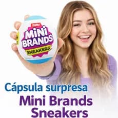 Miniaturas Brands Sneakers Colecionáveis de Tênis Surpresa em Cápsula