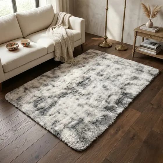 Tapete Peludo 1,50x2,00 Felpudo Antiderrapante Sala Quarto Macio Decoração Luxo