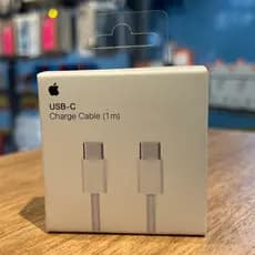 Cabo de Carregamento 1M USB-C Apple Branco Tipo C para Tipo C