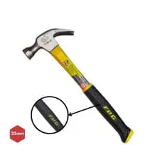 Martelo Profissional Com Cabo Emborrachado 25MM
