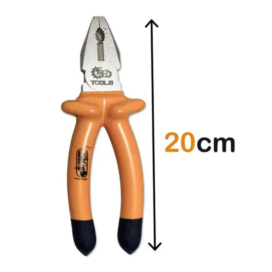 Alicate Universal 8" Emborrachado