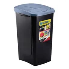Cesto De Lixo Ecofácil Grande 30L Botão Acionamento Click Cozinha Jardim