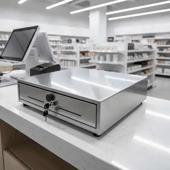 Gaveta Inox Guardar Notas Dinheiro Moetas Bora De Lobo Protegida Chave Divisória Interna