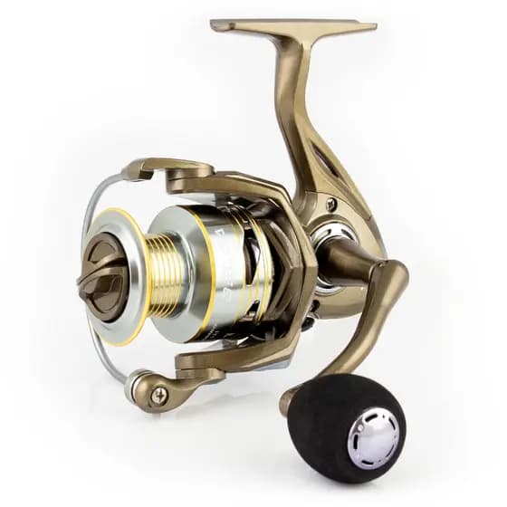 Molinete Pesca Albatroz Belga 30 5kg Drag 3 Rolamentos - Champagne