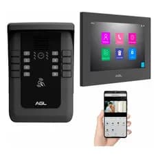 Interfone Video Porteiro Coletivo S-500 App Wifi 6 Aptos