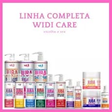 Linha Juba Widi Care – Escolha Seus Produtos e Crie Seu Kit