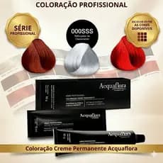 Coloração Creme Permanente Escolha Sua Cor - Acquaflora