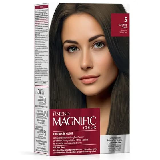 Coloração Magnific Amend Profissional Castanho Claro (5)