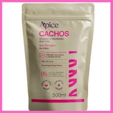 Ativador e Modelador Anti-Frizz Cachos Refil 500g Ápice