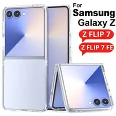 Capinha Capa Para Z Flip 7 / Z Flip 7 Fe Slim Case Prote Transparente Anti Pelic Sam Orig Case Came