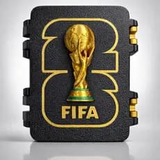 Porta Figurinhas Albúm Copa Mundo 2026 Estojo Caixa Organizador de Cards Futebol | Colecionador