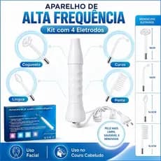 Aparelho Alta Frequência Portátil Limpeza Tratamento De Pele