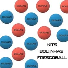 Kits Bolinhas Semi Profissional Borracha N3 1/2 Frescobol Super Envio Imediato Brincadeira Verão