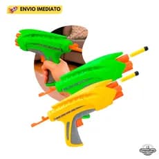 Kit com 2 Lança Dardos Nerf com 12 Dardos Macios Lança Dardos
