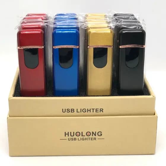 Isqueiro Eletrônico Glow Pulse USB - Personalizado