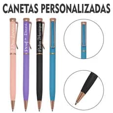Caneta Metálica  Personalizada Nome - Logo - Desenho - Marca