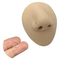 piercing Argola de nariz em prata 925