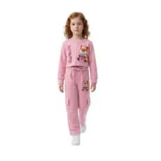 Conjunto Infantil Menina Moletinho Capivara Blusa  + Calça Todo Estaçaõ Envio Imediato