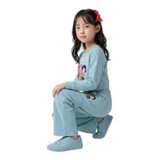 Conjunto Infantil Menina Moletinho K-POP Blusa + Calça Todo Estaçaõ Envio Rapido