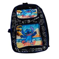 Mochila Infantil Menino de Costas com Visual Encantador para Volta às Aulas
