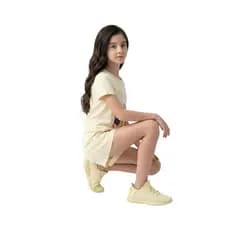conjunto infantil menina Kpop cropped e short saia infantil e juvenil luxo moletinho 2 ao 10
