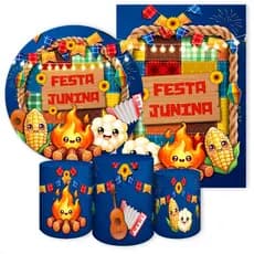 Capas para Painéis de Festa Sublimados Festa Junina Arraia Varios Modelos
