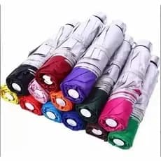 Guarda-Chuva Dobrável Automático Compacto com Proteção UV, 8 Varetas  Leve, 10 Cores