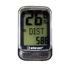 Ciclocomputador Elleven F18 Wireless Sem Fio Preto