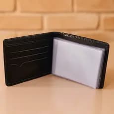 Carteira Masculina Couro 100% Legítimo Premium Completa Com  6 Divisões e 4 Porta Documentos