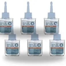 Kit Com 6 Reparador Amend Gold Black Nutritivo 30ML Brilho E Maciez