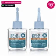 Kit 2 Óleo Reparador de Pontas Amend Gold Black Nutritivo 30ml