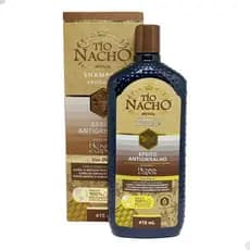 Shampoo Tio Nacho Anti-Grisalho 415 ML Feminino Fortalecimento Capilar Escurecimento Gradual Brilho