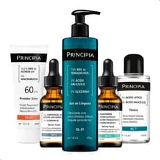 Kit Principia Anti-manchas E Oleosidade 5 Itens promove uma renovação.