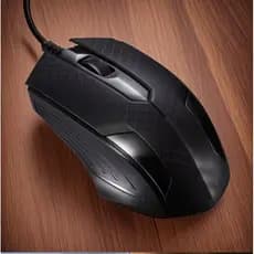 Mouse Moderno Com Fio Ergonômico Para Uso Diário Com Scroll Rápido