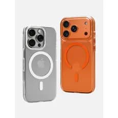 Capa Capinha Para iPhone 13 14 15 16 17 Acrílico Premium Carregamento Por Indução